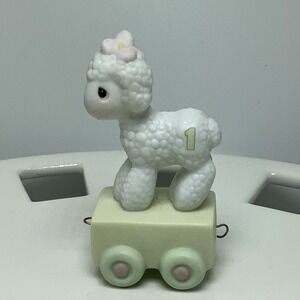 Precious Moments Happy Birthday Little Lamb Train Age 1 1985